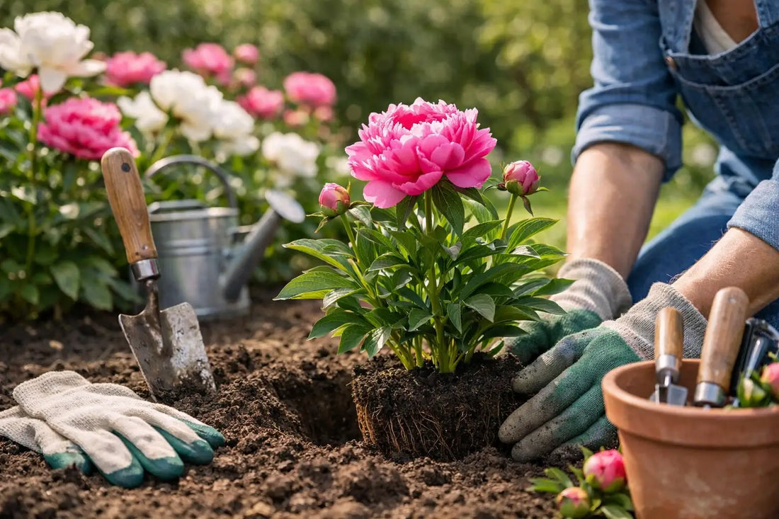 Cum plantezi bujori în grădină corect