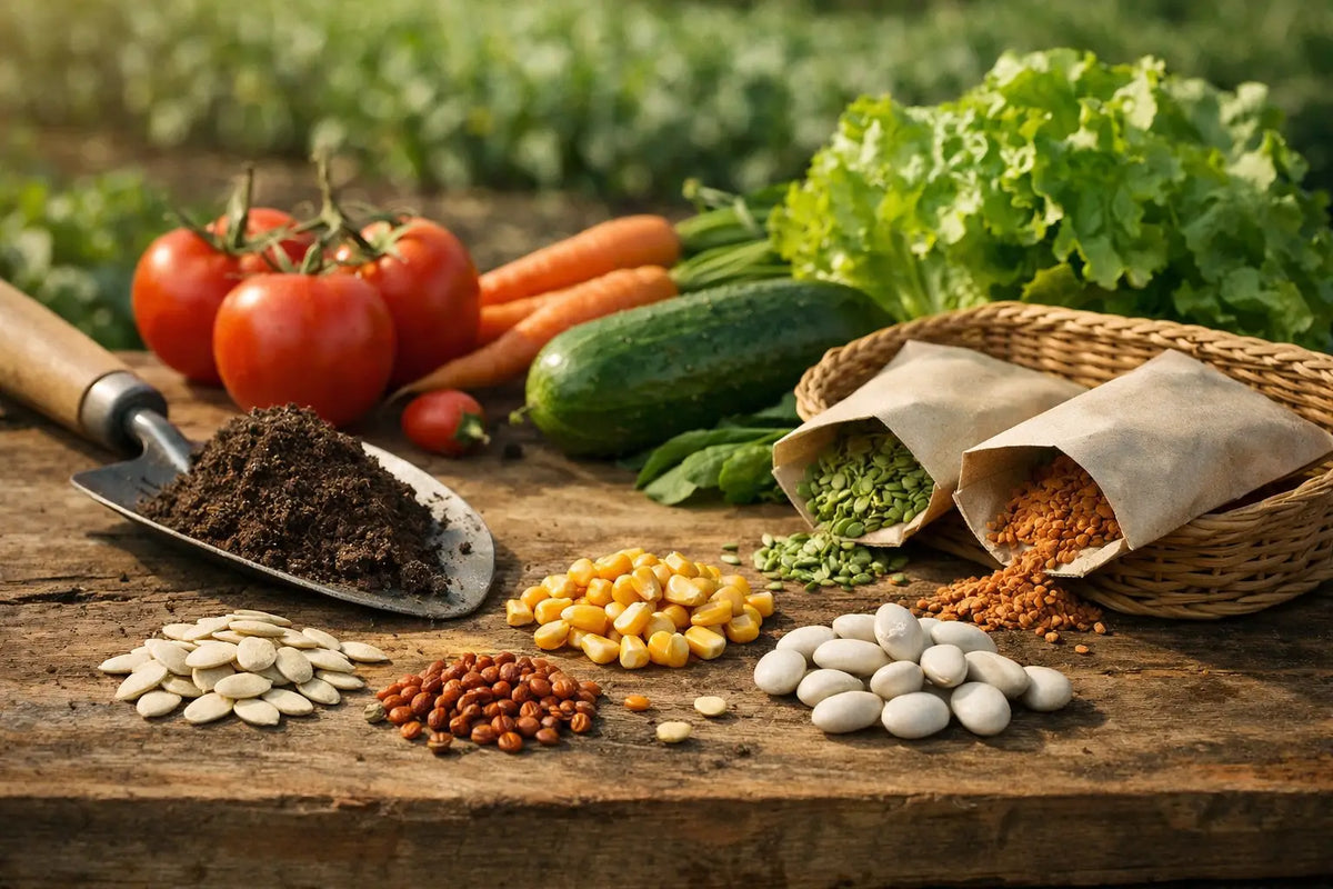Semințe legume grădină pentru recolte bogate