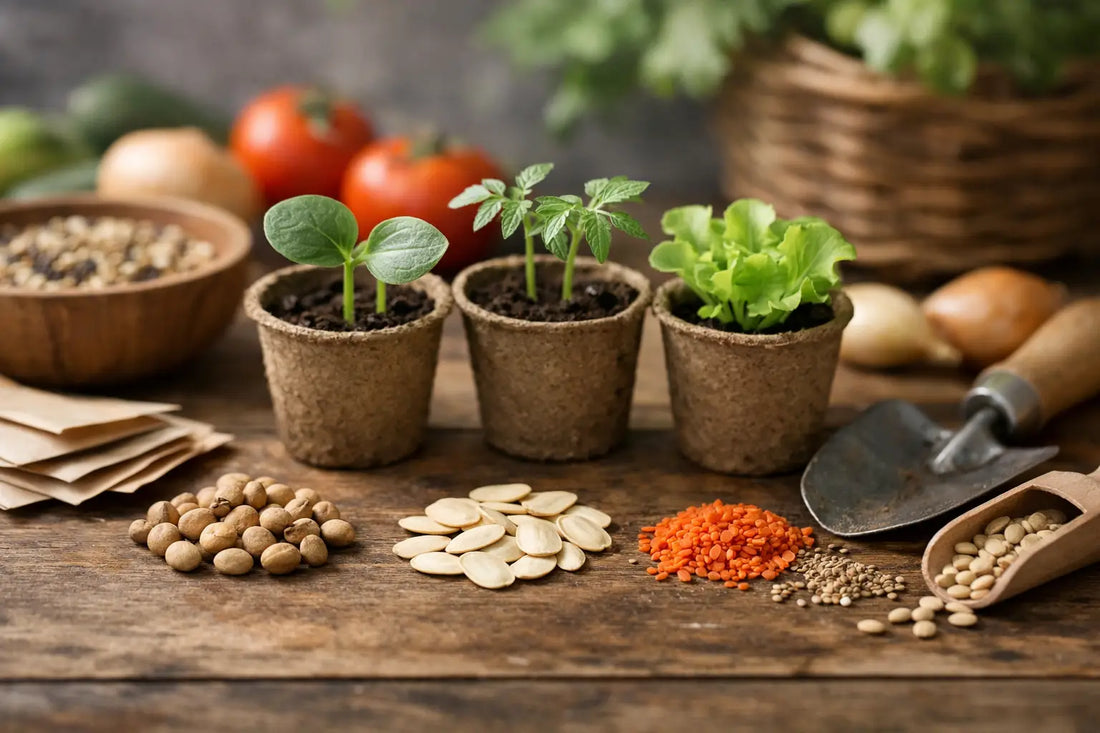 Semințe de legume timpurii: ce alegi