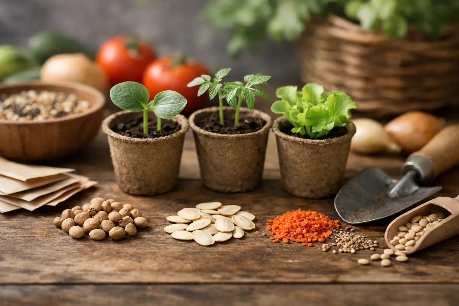 Semințe de legume timpurii: ce alegi