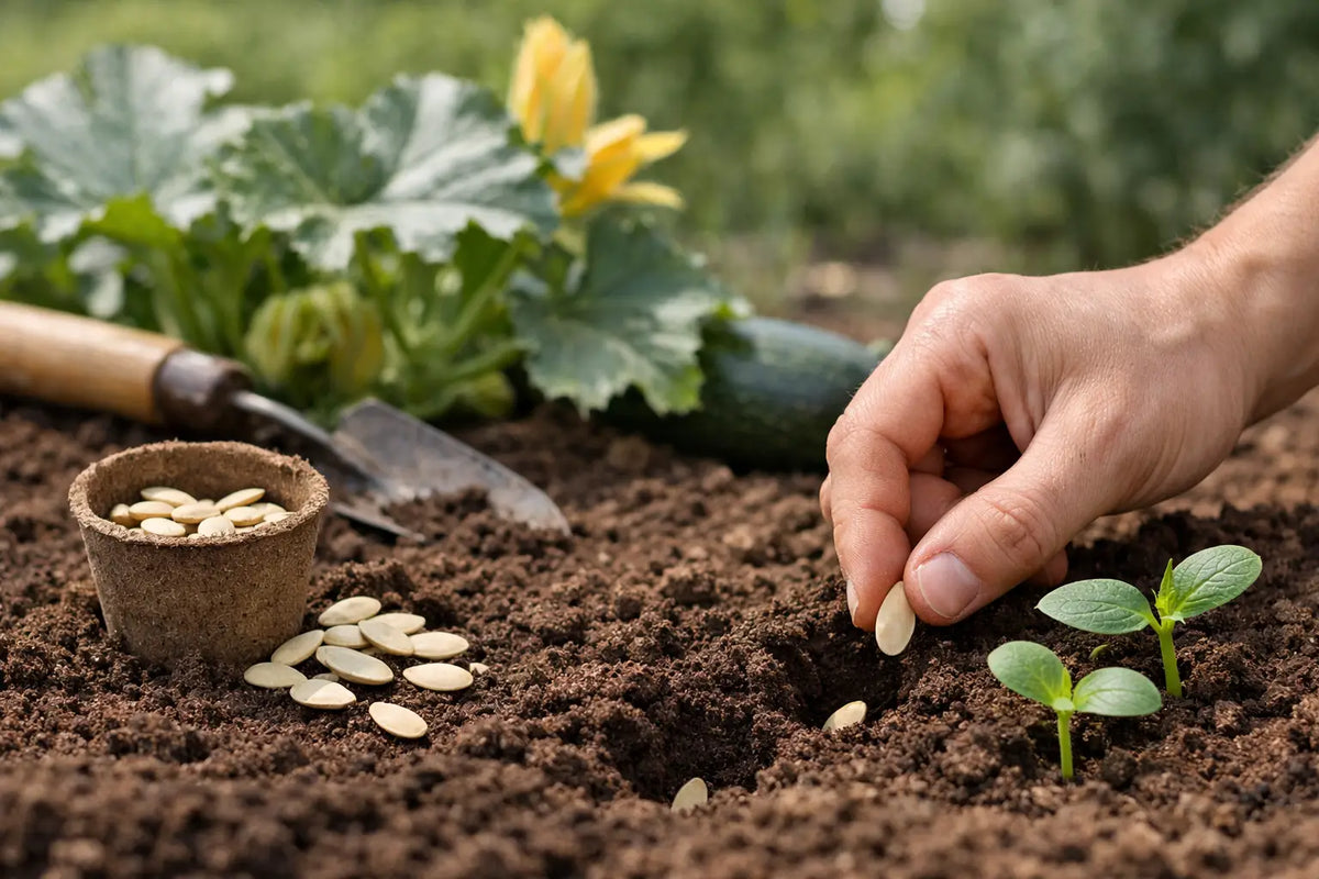 Ghid plantare semințe de dovlecei pentru recoltă