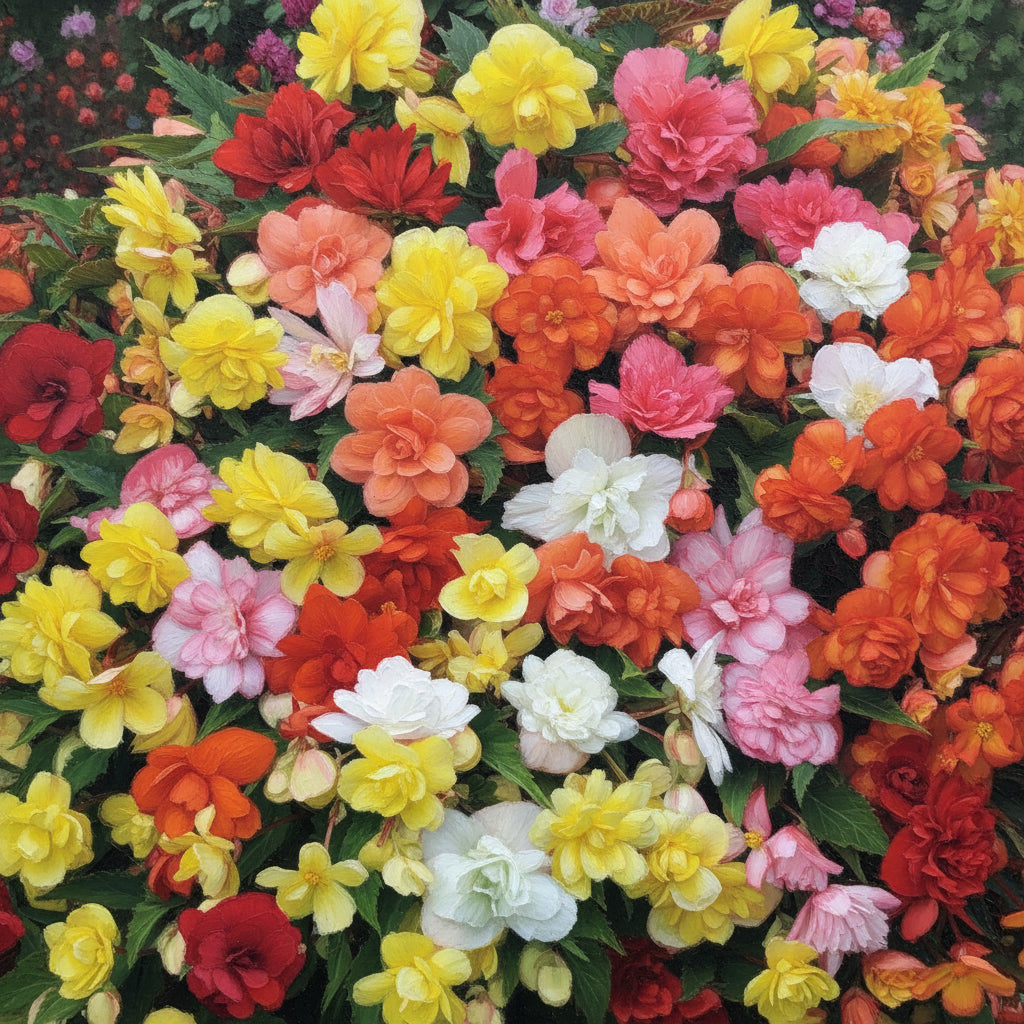 Pachet 10 Bulbi de Begonia - Flori Perene