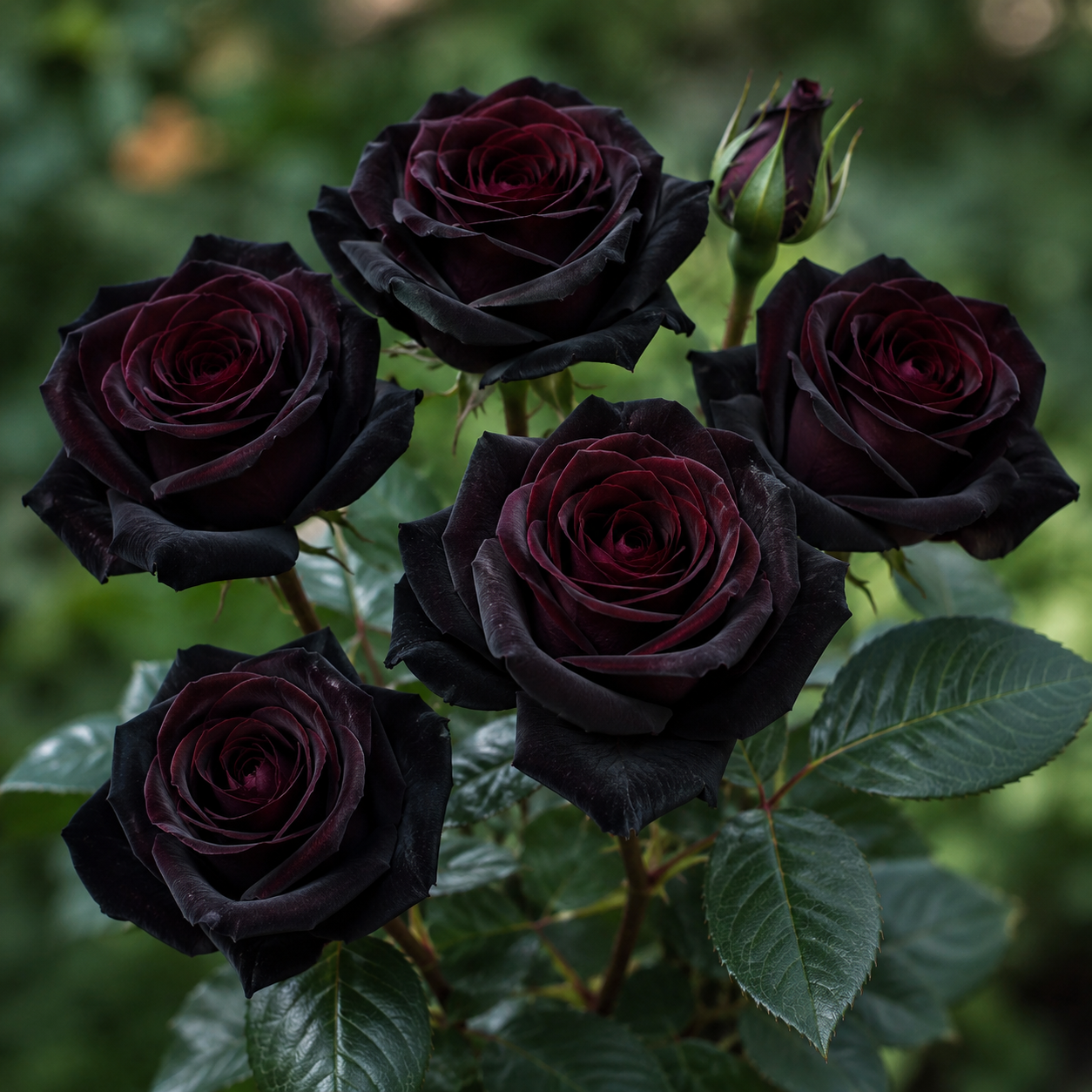 Trandafir "Black Tie", la ghiveci