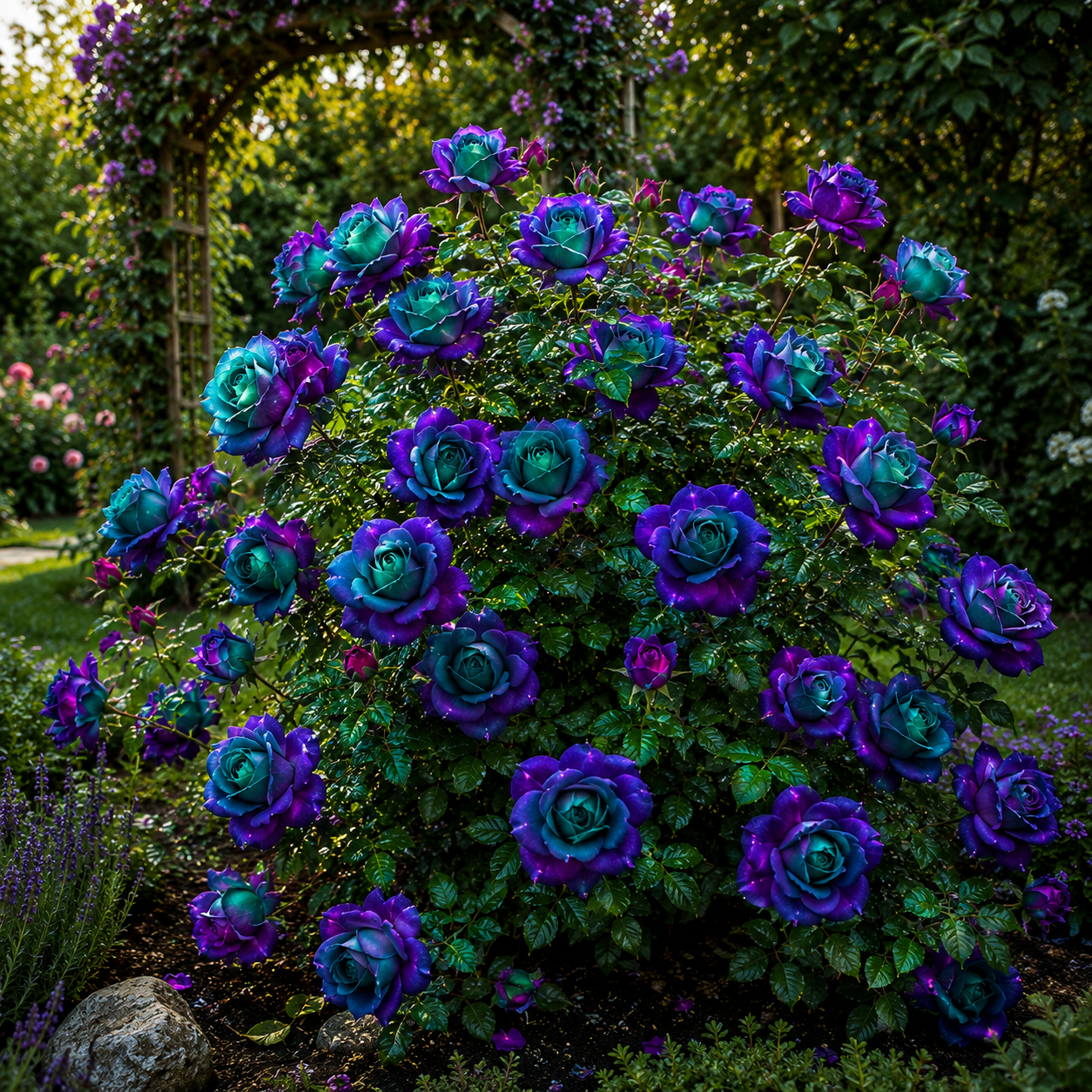 Trandafir Tufă "Aurora Bloom" la Ghiveci