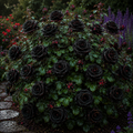 Trandafir Tufă "Black Opal Rose" la Ghiveci