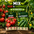 Pachet de Vară- Mix 6 Bucăți Roșii si Castraveți
