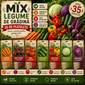 Mix de Toamnă- 35 Bucăți Semințe Legume