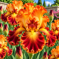 Bulbi de Iris Germanica "Natchez Trace", 1 Bucata
