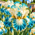 Bulbi de Iris Germanica "Alcazar", 1 Bucata