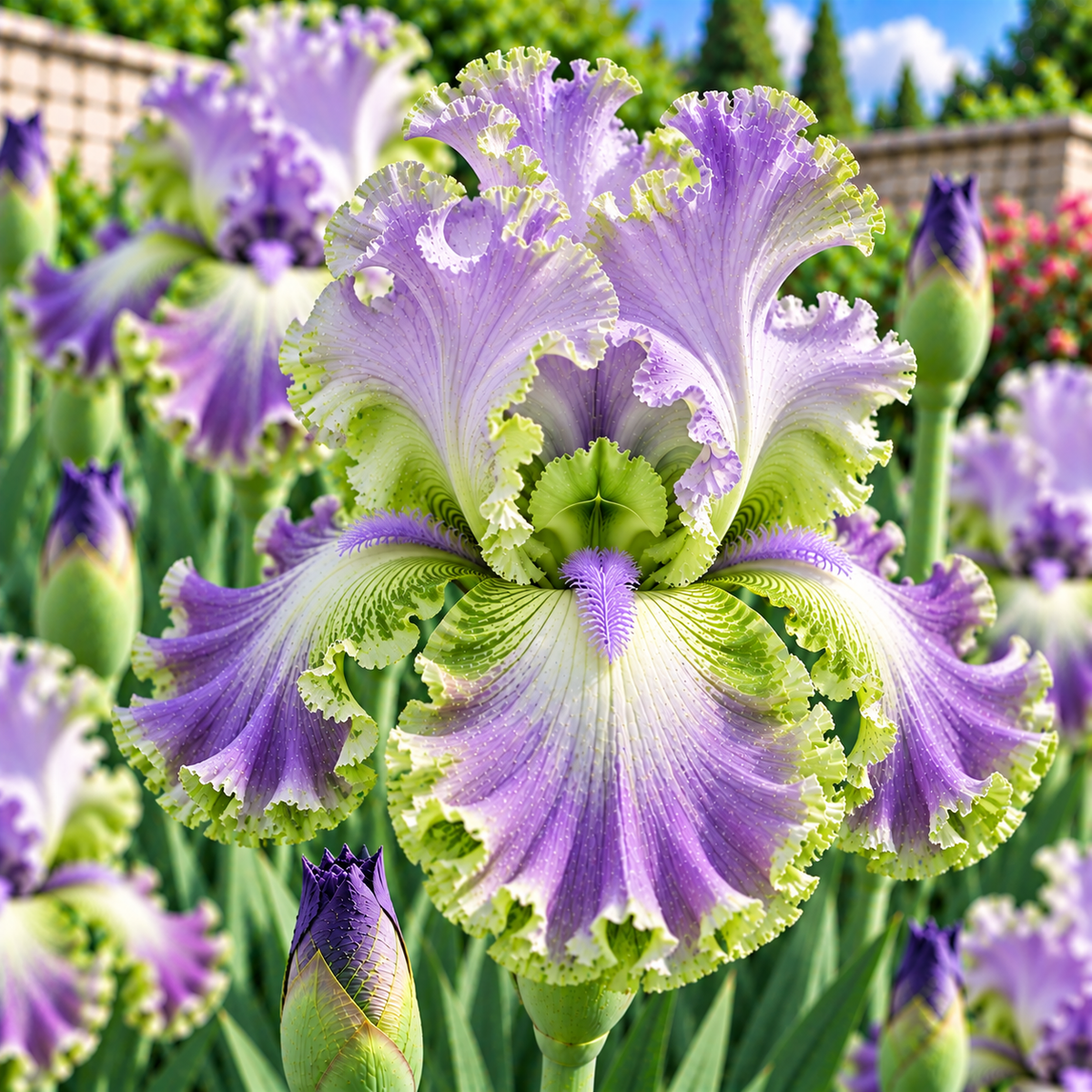 Bulbi de Iris Germanica "Vanity", 1 Bucata
