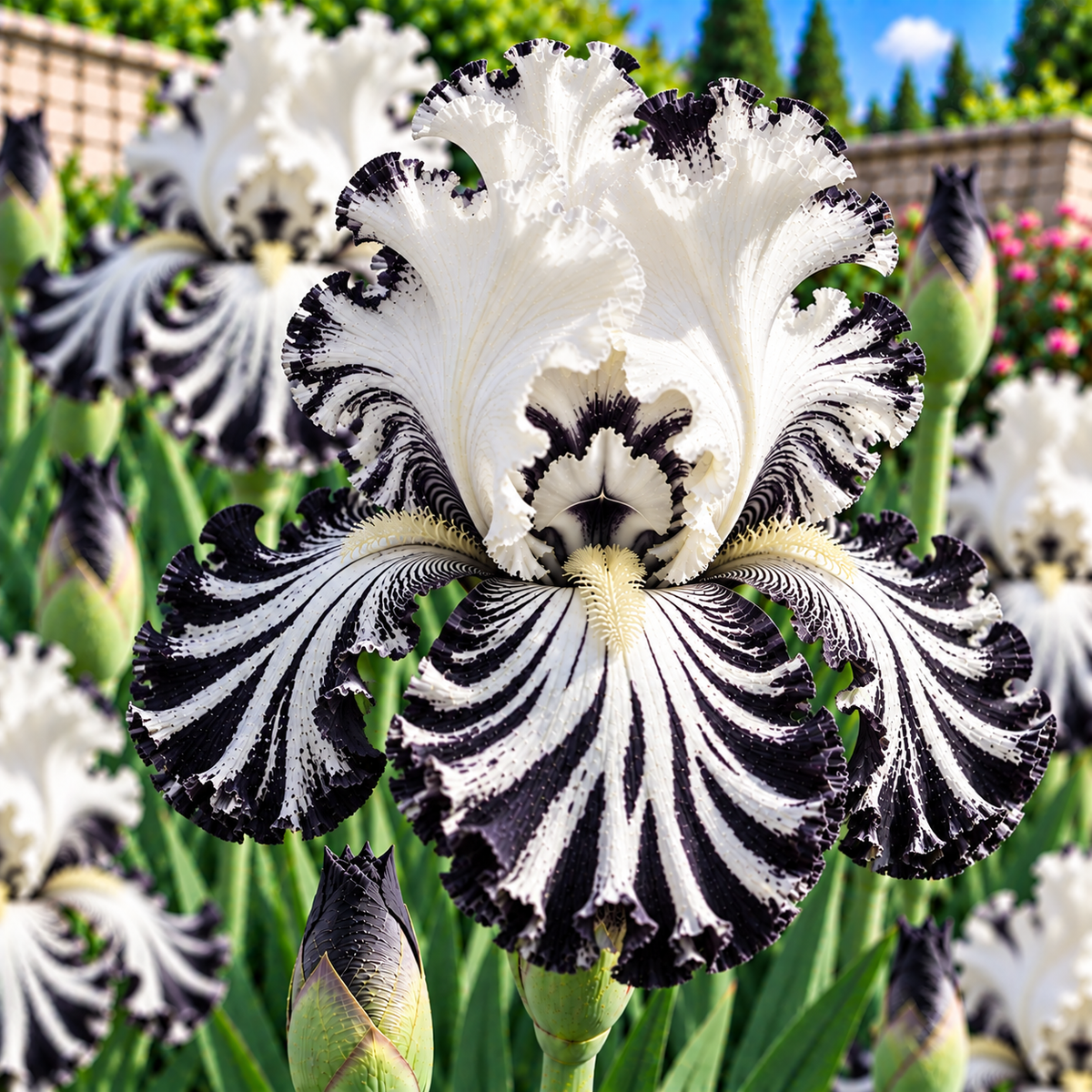 Bulbi de Iris Germanica „Edith Wolford”, 1 buc