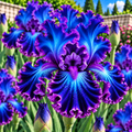 Bulbi de Iris Germanica „Blood Eclipse”, 1 buc