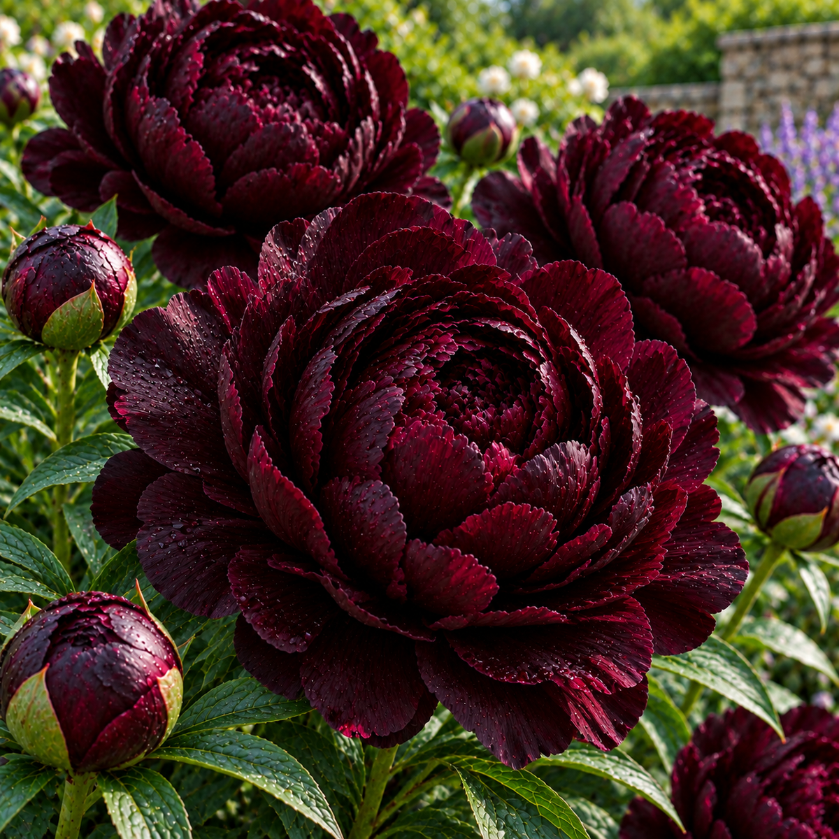 Bujor "Black Moon"
