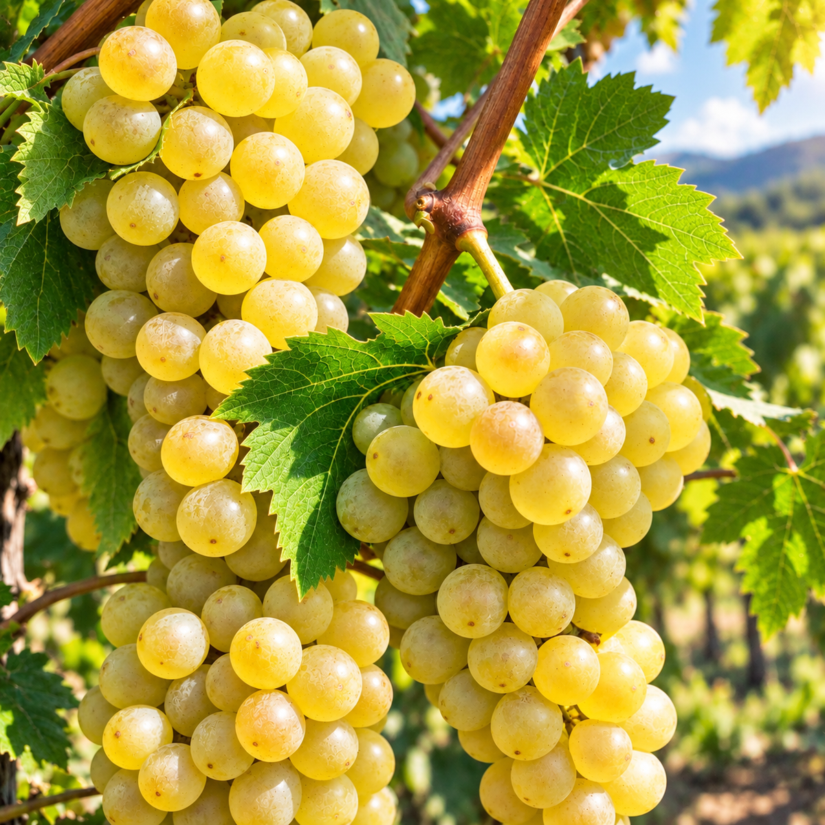Viță de Vie de vin "Feteasca Alba", la Ghiveci