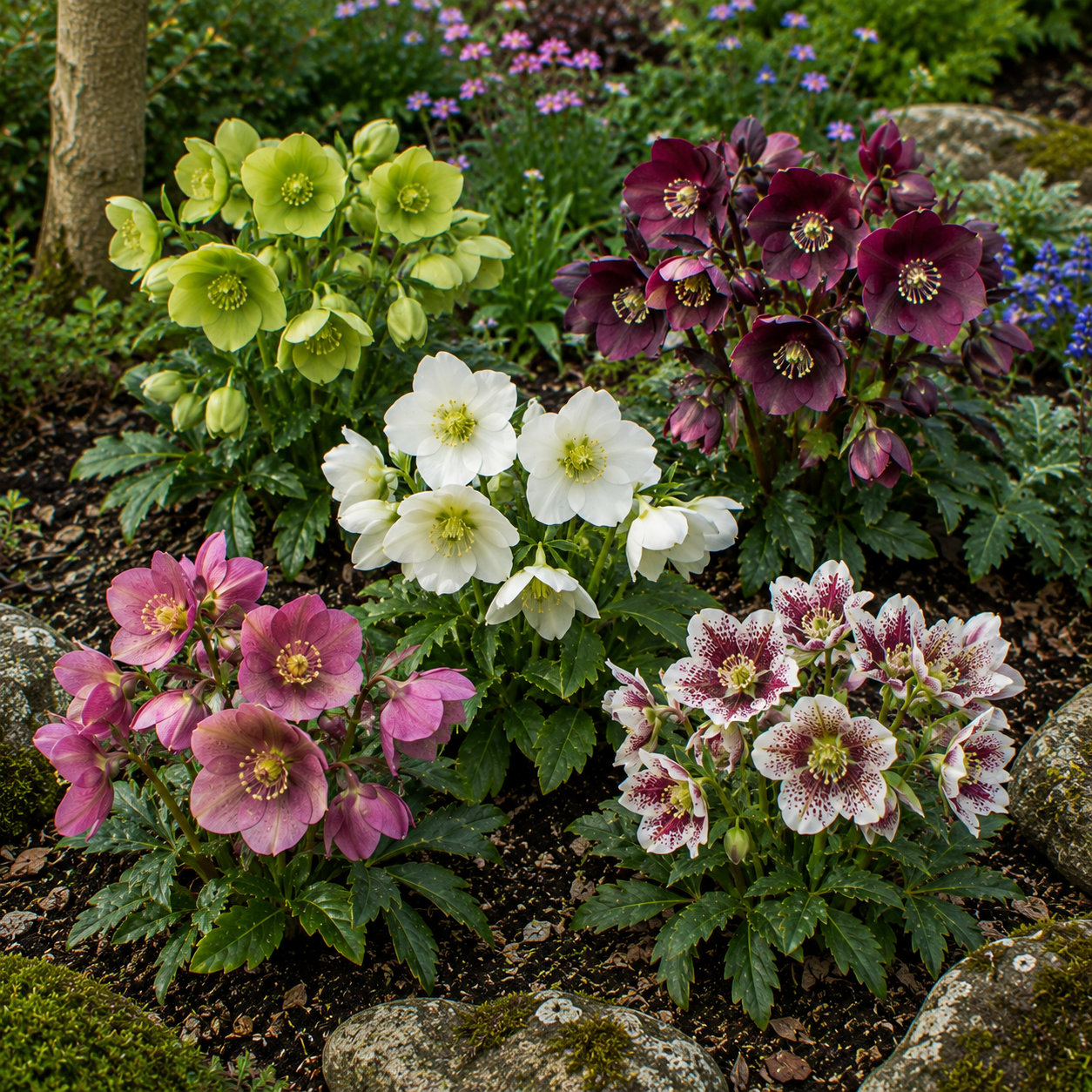 Pachet Promo 5 Helleborus Mixte