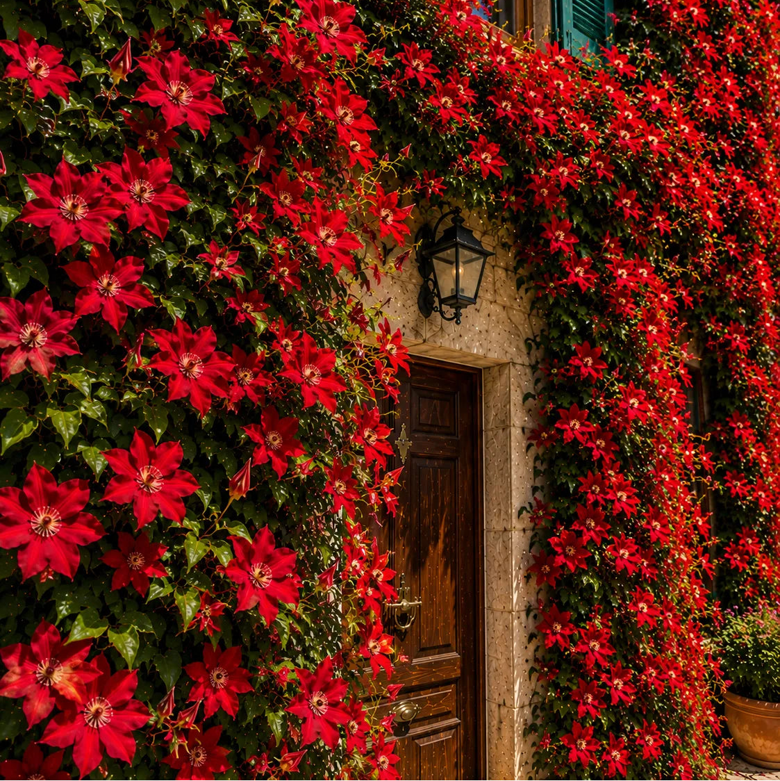 Clematis "Tablou Canvas" 