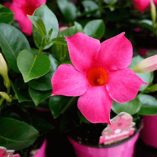 Dipladenia Roz in Ghiveci, 1 Bucata