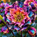 Helleborus cu flori duble "Comet in the Sky" 1 buc