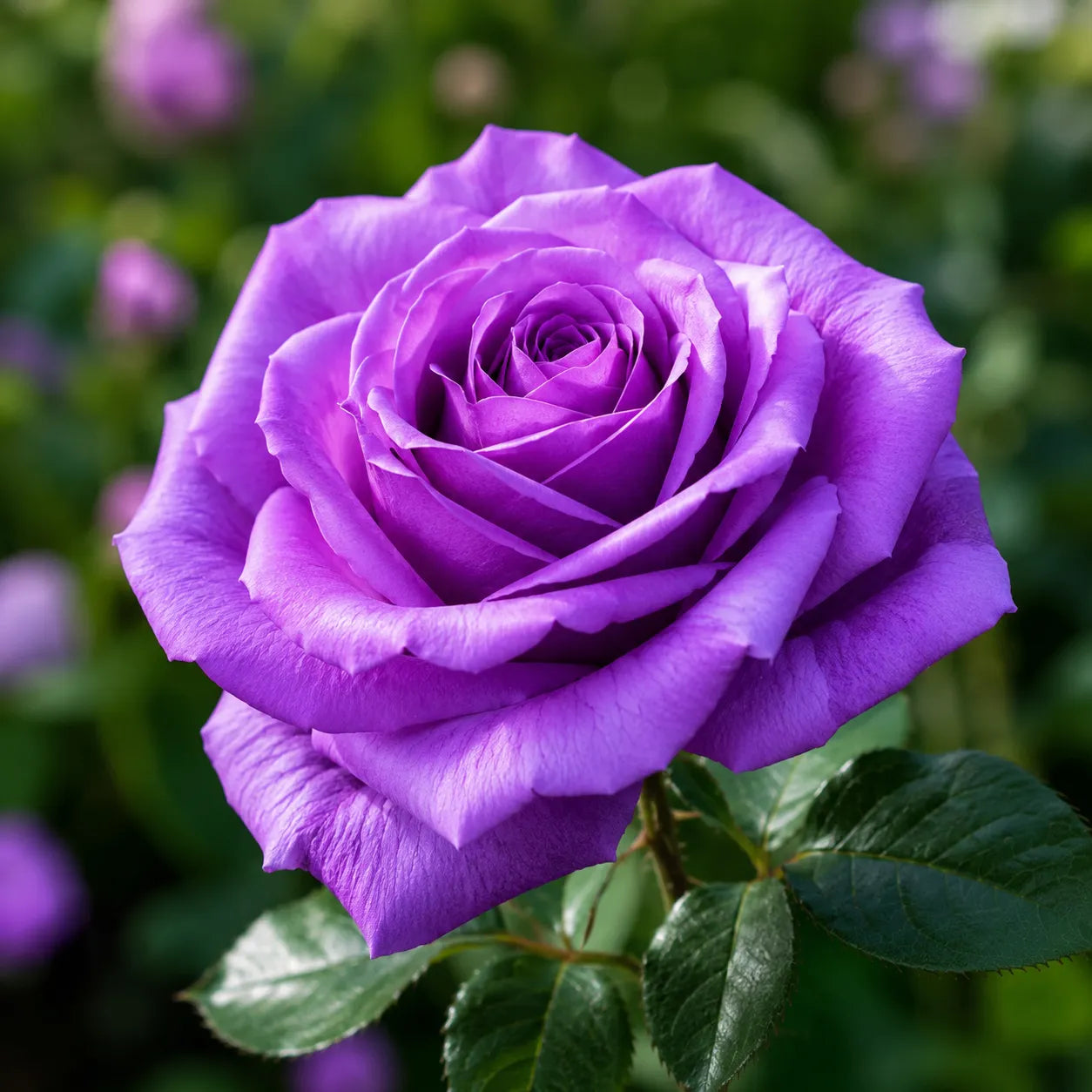 Trandafir Tufa Eminence Mov Deschis la ghiveci, varietate cu flori elegante parfumate si inflorire repetata, perfecta pentru gradini romantice si aranjamente florale.